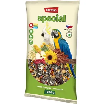 Krmivo pro ptáka NUTRIN DARWINS VELKÝ PAPOUŠEK SPECIAL 1000 g