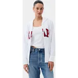 GAP Mikina s logem a kapucí - Dámské GAP bílá 2646943