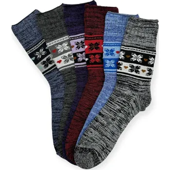 Pánské ponožky Termoponožky dámské PB-875 - 6 párů - 35-38