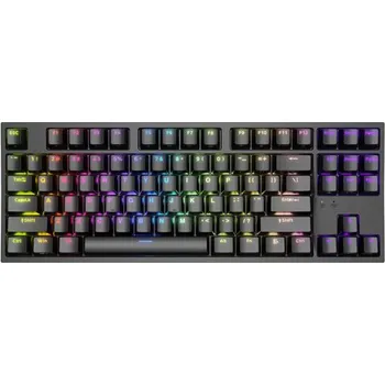 Počítačové příslušenství Genesis herní mechanická klávesnice THOR 404/RGB/Khail Box Brown/Drátová USB/US layout/Černá