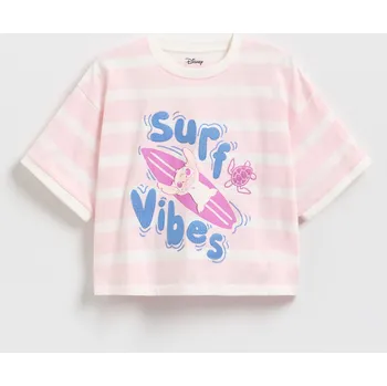 Dívčí tričko Reserved - Triko Lilo a Stitch - vícebarevná - 946EK-MLC - 946EK-MLC-U12