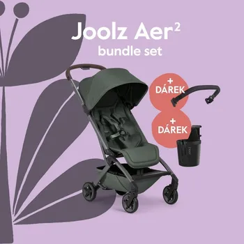 Kočárek Joolz AER2 kočárek BUNDLE SET | Forest green