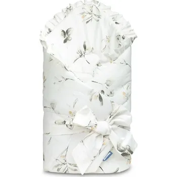 Zavinovačka SENSILLO Dětská zavinovačka 75x75 Bílá se zelení