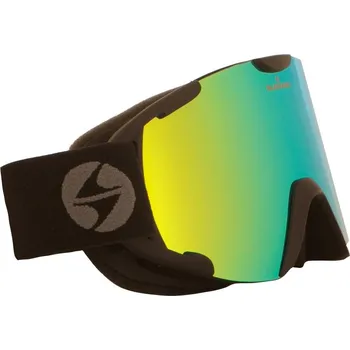 Lyžařské brýle BLIZZARD-952 DAO, matt black, ultra vision lens S21,full revo yellow Černá UNI