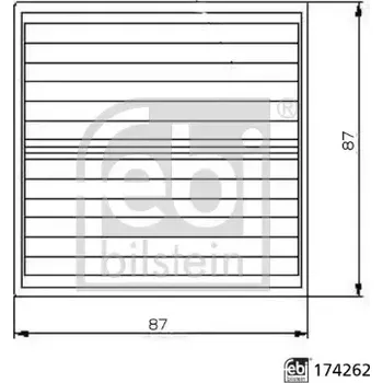 Palivový filtr FEBI Palivový filtr FB 174262