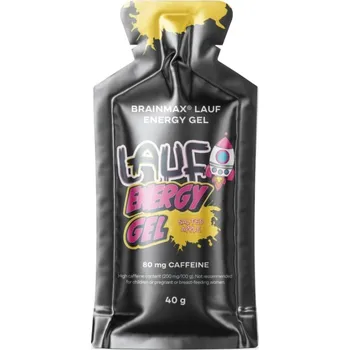 Anabolizér BrainMax LAUF Energy Gel, s kofeinem, 40 g Příchuť: Salted Apple