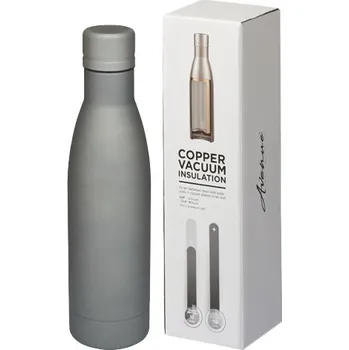 Termoska Vasa Měděná láhev s vakuovou izolací o objemu 500 ml - Šedá matná