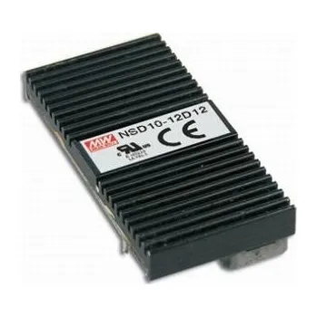 Měnič napětí Mean Well NSD10-12D15 Měnič DC/DC regulovatelný 10