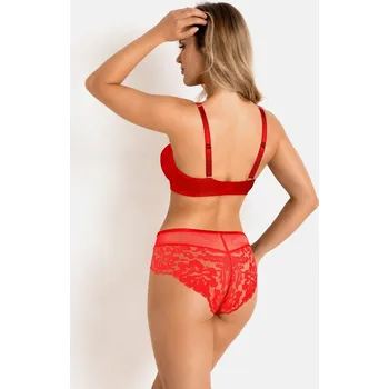 Podprsenka JASMIN BRALETTE PODPRSENKA 19152 ČERVENÁ červená 65G
