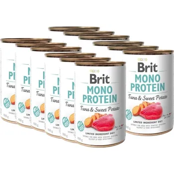 Krmivo pro psa BRIT MONO PROTEIN TUNA & SWEET POTATO 12x400g