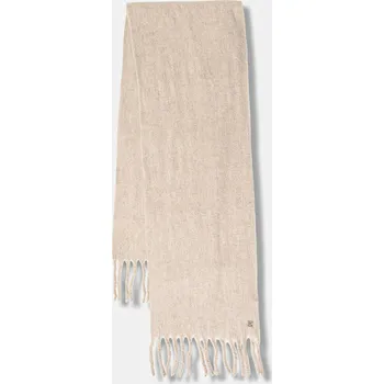 Šála Šála s přídavkem vlny Calvin Klein béžová barva, LV04D8069G 08X, vel. ONE SIZE