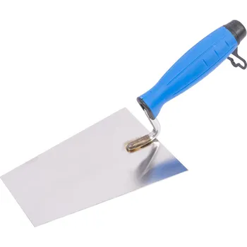 Zednická lžíce XTLINE STAVTOOL / Zednická lžíce, nerezová soft grip 180mm