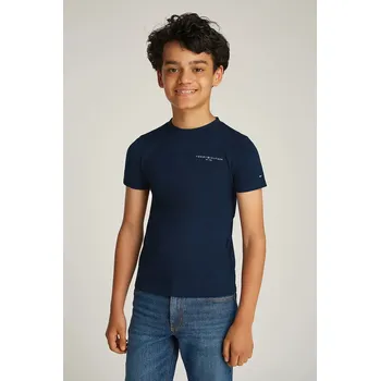 Dívčí tričko Dětské bavlněné tričko Tommy Hilfiger KS0KS00594.74.122.PPYA námořnická modř 59X, vel. 74