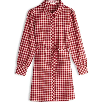 Dámské šaty GATE Dámské kárované košilové šaty 42 625-0776/55