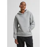 Dámská mikina s kapucí Fluffy Hoody šedá Urban Classics šedá 2951441