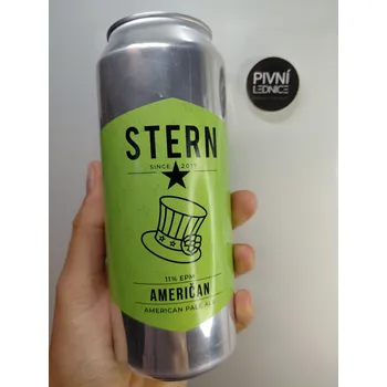 Pivo Stern Američan 11°/5,1% 0,5l