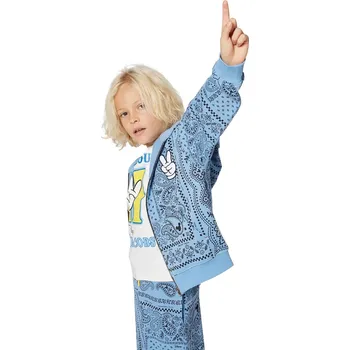 Chlapecká mikina Dětská bavlněná mikina Marc Jacobs W60630.114.150 modrá 50X, vel. 114