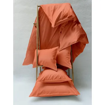 Povlečení Pure Stella ORANŽOVÉ BIO BAVLNĚNÉ POVLEČENÍ CORAL Velikost povlečení: povlak 50x70cm