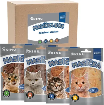 Krmivo pro kočku Akinu MASÍČKA BOX Pamlsek pro kočky