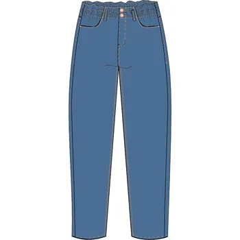 Dámské džíny DÁMSKÉ DŽÍNY L-JE-4015 D.Modrý Moodo černá | modrá | bílá | hnědá | tmavě červená | vícebarevná 2451592