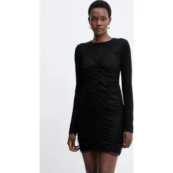 Dámské šaty Šaty Twinset 252TT3261 černá 99X, vel. L