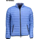 Pánská modrá prošívaná bunda US Polo Assn černá | světle modrá 3366069