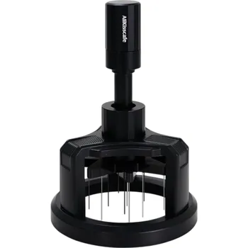 Kávovar Rotační míchadlo na mletou kávu 53–54 mm s jehlami Nerezový WDT nástroj pro espresso Distribuční nástroj pro baristy Příslušenství k přípravě kávy