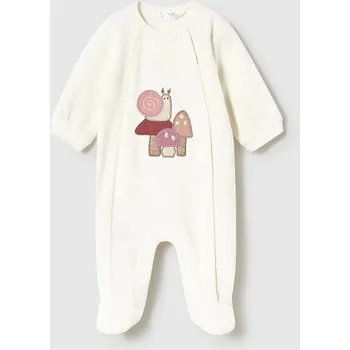 Kojenecký overall Kojenecké body Mayoral Newborn 2704.2D.Newborn.9BYA béžová 02X, vel. 55