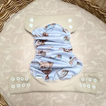 látková plena Jooppi Kapsová plena V2 vel. L Smooth - Hračky na modré