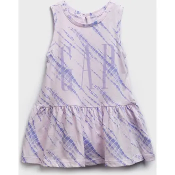 Dívčí šaty GAP Baby šaty arch dress - Holky GAP šedá 1611213