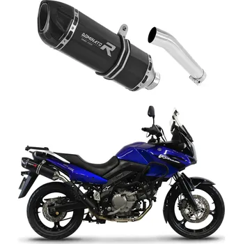 Výfuk pro motocykl Laděný výfuk Dominator Suzuki DL 650 V-Strom 2004 - 2006 výfuk HP1 BLACK tlumič + dB killer medium