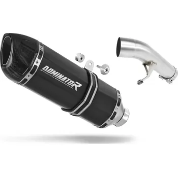 Výfuk pro motocykl Laděný výfuk Dominator Suzuki GSX 1250 FA 2010 - 2016 výfuk HP1 BLACK tlumič + dB killer medium