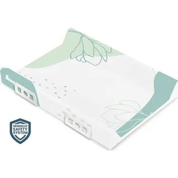 Přebalovací podložka Přebalovací podložka Sensillo 70cm bílo zelená