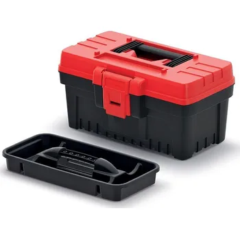 Kufr na nářadí EVO bez přihrádek červený
