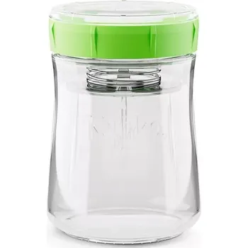 Zavařovací sklenice Kefirko Veggie Fermenter nádoba na kvašení 0,9 l mix barev