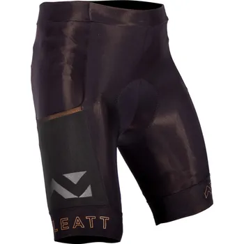Cyklistické kalhoty LEATT Cyklistické kalhoty krátké bez laclu - MTB ENDURANCE 5.0 - černá S