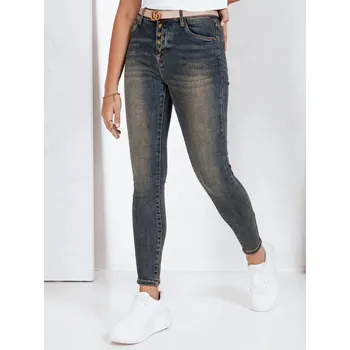 Dámské džíny Dámské skinny džíny Dstreet DStreet modrá | bílá | kaki 3430088
