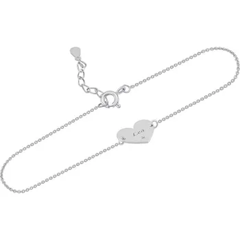 Náramek Personalizovaný srdcový náramek ze stříbra Nikole
