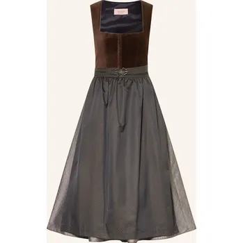 Alissa By Kinga Mathe Dámský Dirndl Lumi, hnědá, 32