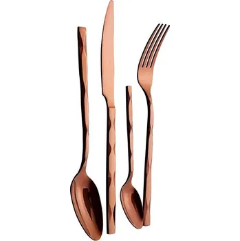 Příbor KINGHOFF Bh-2621 Rose Gold 24 ks