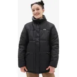 Bílo-černá dámská vzorovaná oboustranná prošívaná bunda VANS - Dámské Vans černá | bílá | šedá 2042261