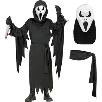 Karnevalový kostým WIDMANN Dětský kostým na halloween Duch Vřískot vel. 116 (4-5 let)