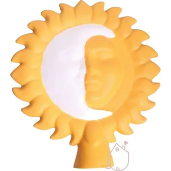 Zahradní dekorace Keramická dekorace na plot půltvář ručně malovaná