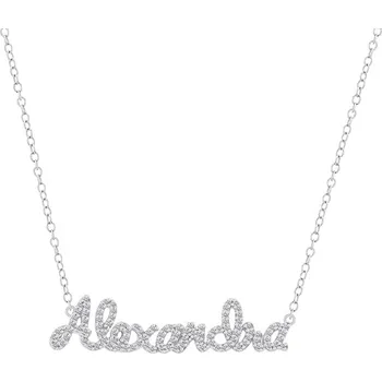 Náhrdelník Diamantový náhrdelník se jménem Luce