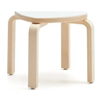 Stolička Stolička VIDE, výška 310 mm, bříza/bílá