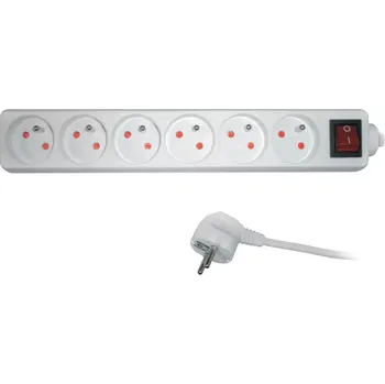 Počítač 35030733 Prodlužovací kabel 3m/6 3×1,0mm WS SENCOR SPC 33