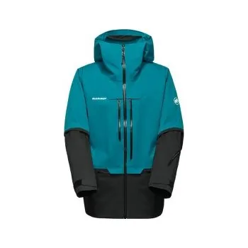 Pánská větrovka Mammut Haldigrat HS Hooded Jacket Men 40322 deep teal-black zelená S