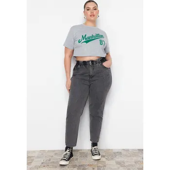 Dámské džíny Dámské džíny Trendyol Trendyol šedá 2398014