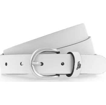 Opasek Dámský pásek Mustang MW3001L25-0100 bílý 80 cm
