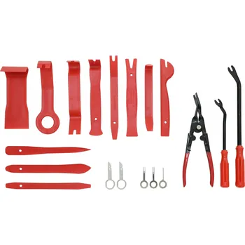 Sada nářadí Compass Sada pro demontáž čalounění a autorádií 19ks